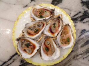 Oysters Oishi Recipe prepared